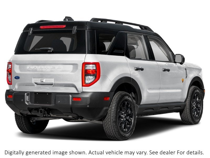 2026 Ford Bronco Sport Badlands 4X4 Space White Metallic  Shot 2