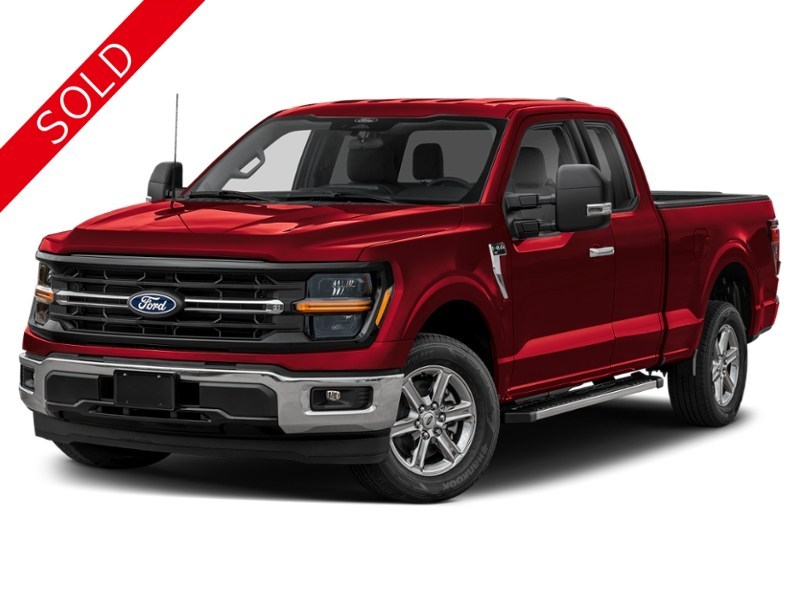 2026 Ford F-150 XLT 4WD Supercab 6.5' Box Ruby Red Metallic Tinted Clearcoat  Shot 1