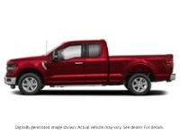 2026 Ford F-150 XLT 4WD Supercab 6.5' Box Ruby Red Metallic Tinted Clearcoat  Shot 3