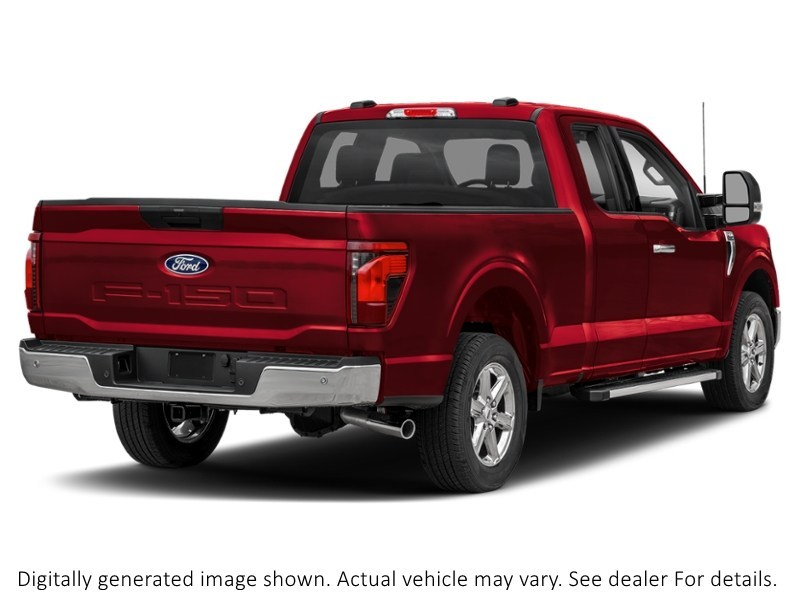 2026 Ford F-150 XLT 4WD Supercab 6.5' Box Ruby Red Metallic Tinted Clearcoat  Shot 2