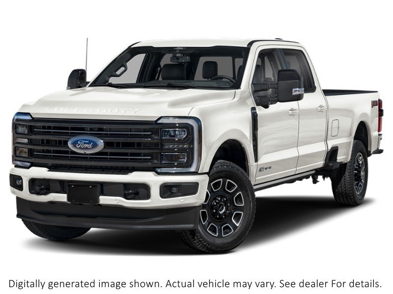 2026 Ford Super Duty F-350 Drw Platinum 4WD Crew Cab 8' Box Star White Metallic Tri-Coat  Shot 1