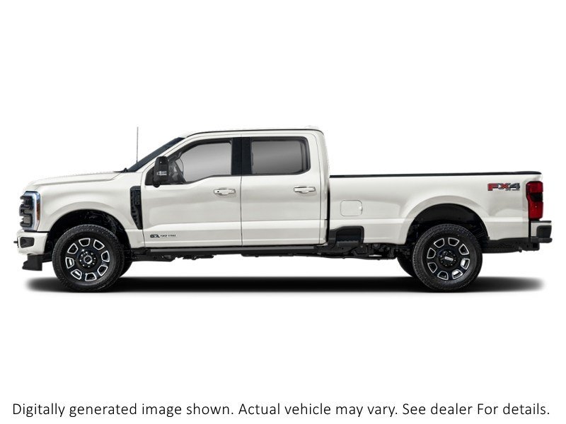2026 Ford Super Duty F-350 Drw Platinum 4WD Crew Cab 8' Box Star White Metallic Tri-Coat  Shot 3