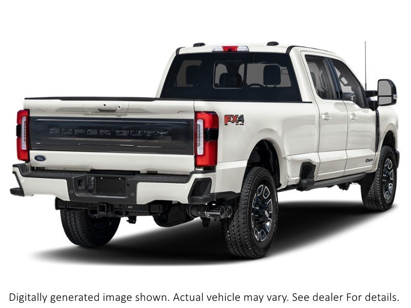 2027 Ford Super Duty F-350 Drw Platinum 4WD Crew Cab 8' Box Star White Metallic Tri-Coat  Shot 6