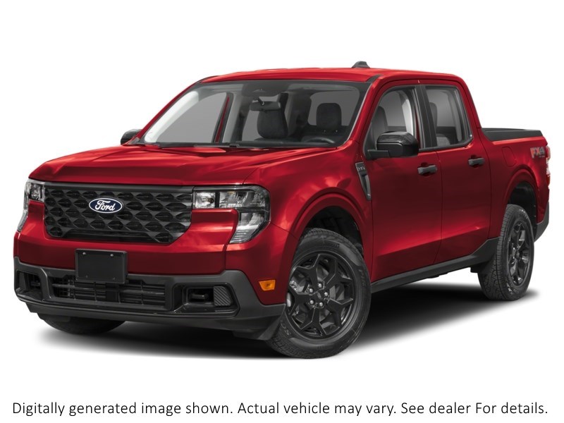 2026 Ford Maverick XLT AWD Supercrew Ruby Red Metallic Tinted Clearcoat  Shot 1