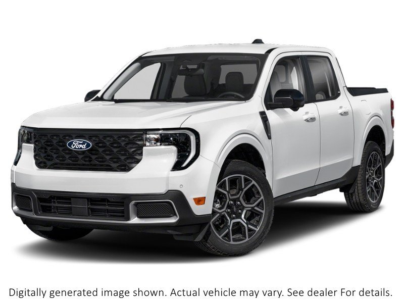 2026 Ford Maverick Lariat AWD Supercrew Space White Metallic  Shot 1
