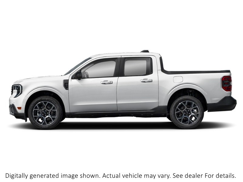 2026 Ford Maverick Lariat AWD Supercrew Space White Metallic  Shot 3