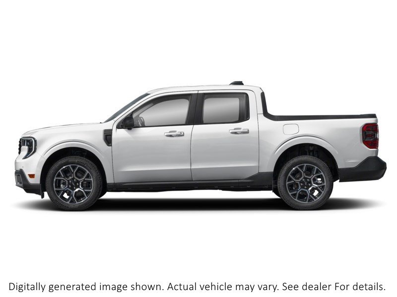 2026 Ford Maverick Lariat AWD Supercrew Space White Metallic  Shot 3