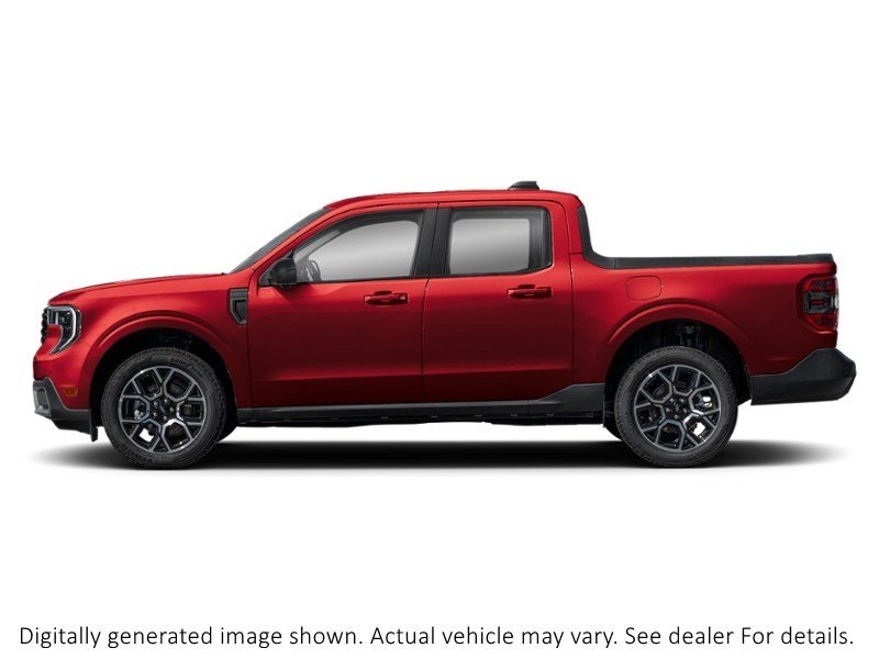 2026 Ford Maverick Lariat AWD Supercrew Ruby Red Metallic Tinted Clearcoat  Shot 3
