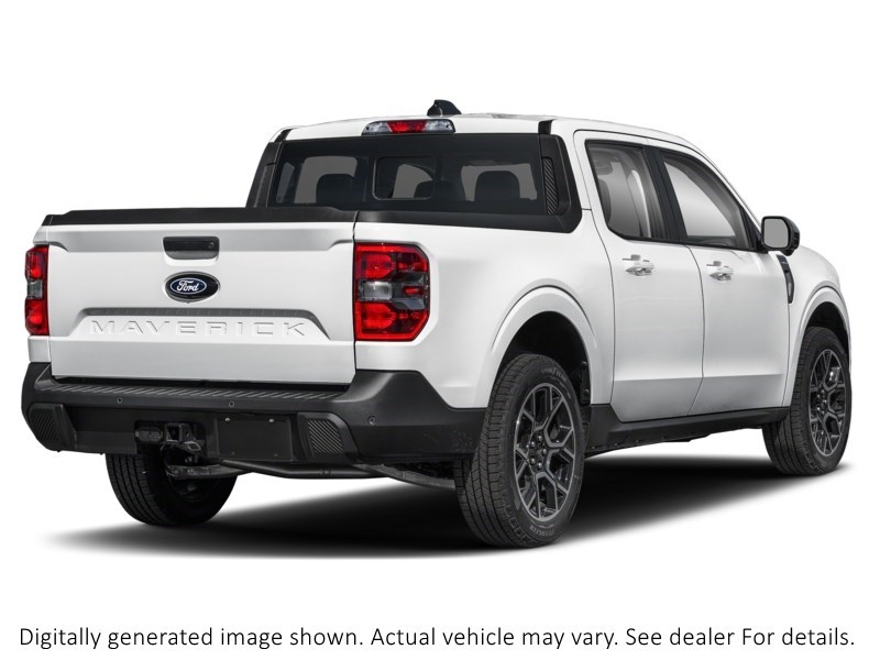 2026 Ford Maverick Lariat AWD Supercrew Space White Metallic  Shot 2