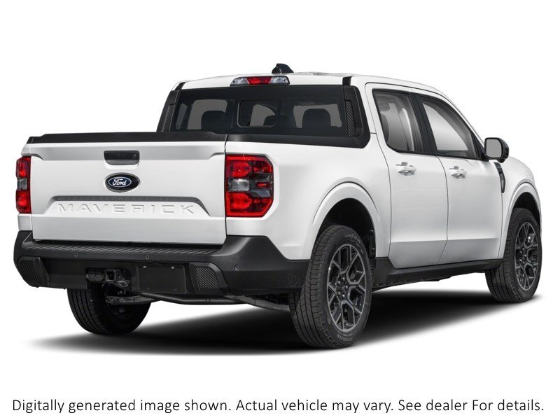 2026 Ford Maverick Lariat AWD Supercrew Space White Metallic  Shot 2