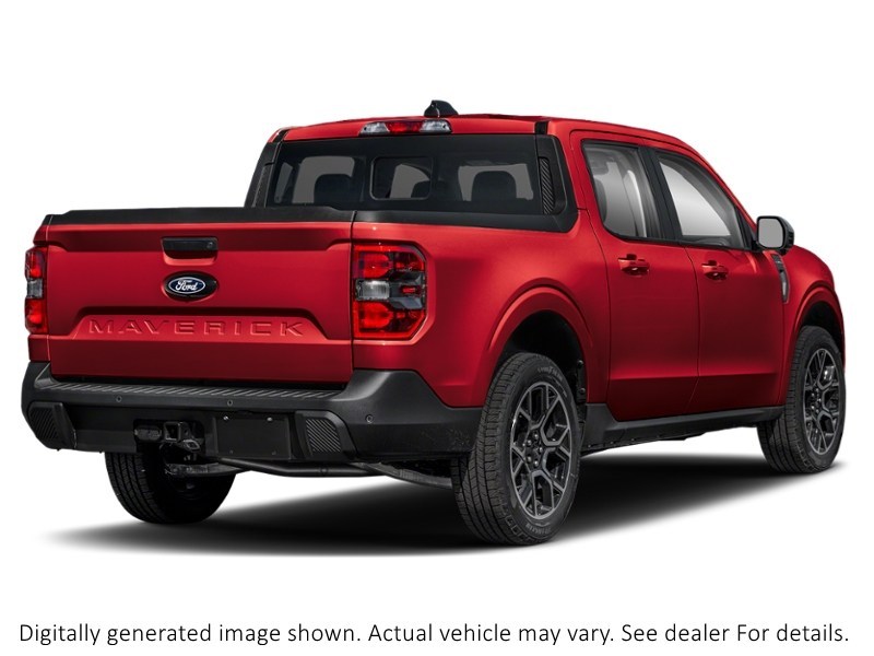 2026 Ford Maverick Lariat AWD Supercrew Ruby Red Metallic Tinted Clearcoat  Shot 6
