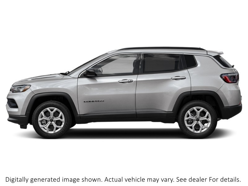 2025 Jeep Compass Altitude 4X4 Silver Zynith Metallic  Shot 3