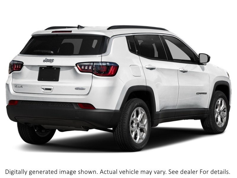 2025 Jeep Compass Altitude 4X4 Bright White  Shot 24