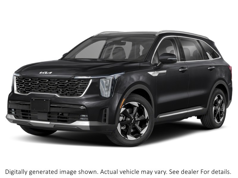 2026 Kia Sorento Hybrid EX AWD Aurora Black Pearl  Shot 4