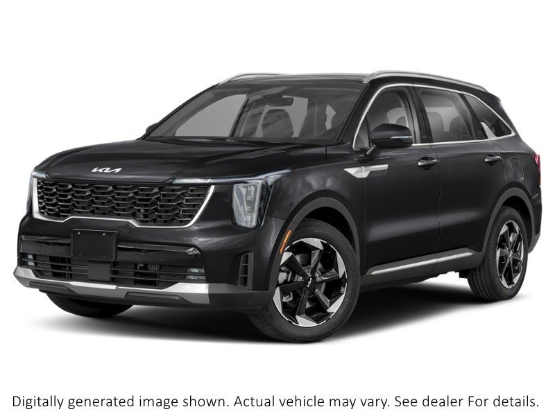 2026 Kia Sorento Hybrid EX AWD Aurora Black Pearl  Shot 4