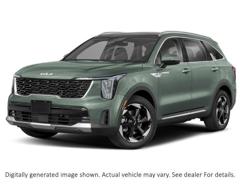 2026 Kia Sorento Hybrid EX AWD Cityscape Green  Shot 4