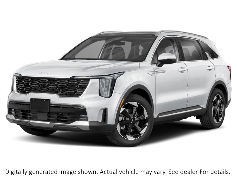 2026 Kia Sorento Hybrid EX AWD Snow White Pearl  Shot 1