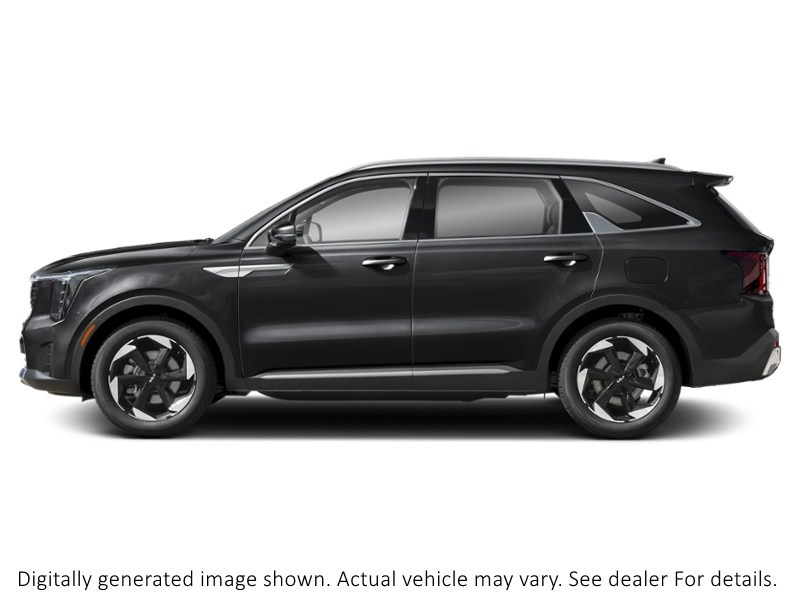 2026 Kia Sorento Hybrid EX AWD Aurora Black Pearl  Shot 3