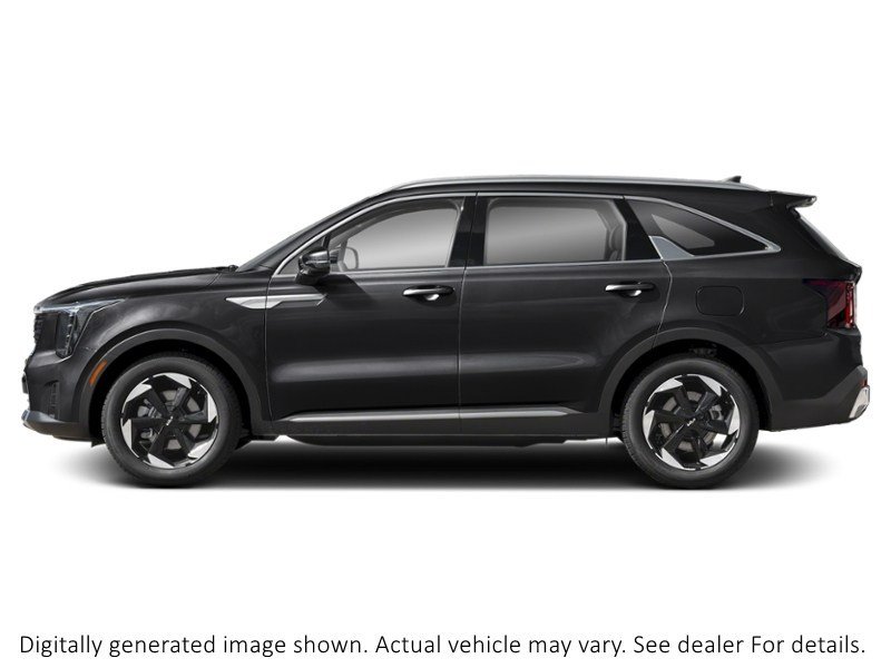 2026 Kia Sorento Hybrid EX AWD Aurora Black Pearl  Shot 3