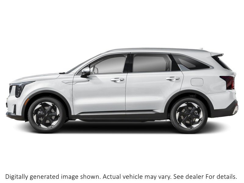 2026 Kia Sorento Hybrid EX AWD Snow White Pearl  Shot 3