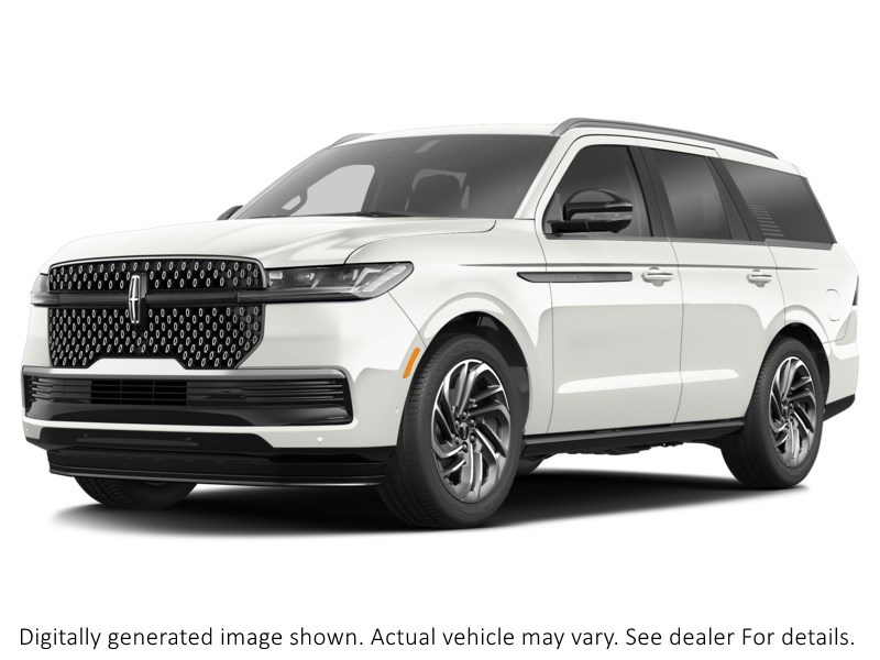 2026 Lincoln Navigator Reserve 4X4 Pristine White Metallic Tri-Coat  Shot 4