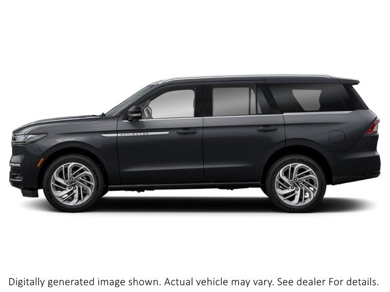 2027 Lincoln Navigator Reserve 4X4 Infinite Black Metallic Clearcoat  Shot 3