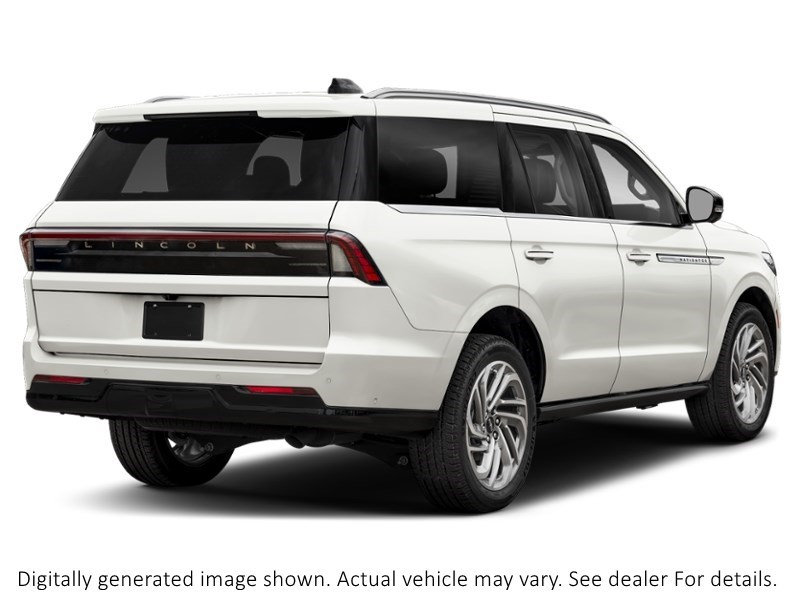 2026 Lincoln Navigator Reserve 4X4 Pristine White Metallic Tri-Coat  Shot 6