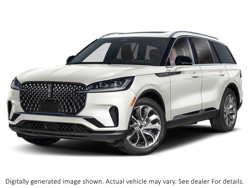 2026 Lincoln Aviator Reserve AWD Pristine White Metallic Tri-Coat  Shot 1