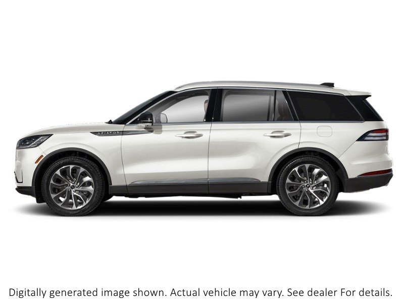 2026 Lincoln Aviator Reserve AWD Pristine White Metallic Tri-Coat  Shot 3