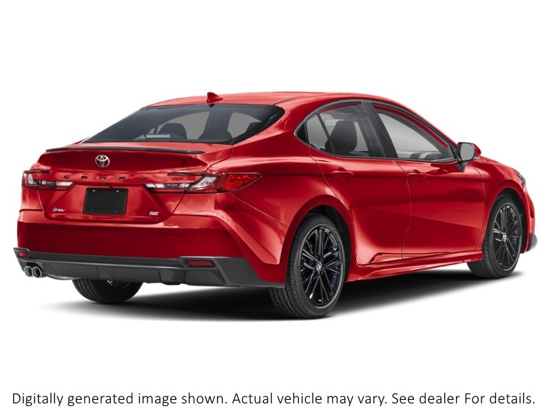 2026 Toyota Camry SE Upgrade CVT AWD Supersonic Red  Shot 6