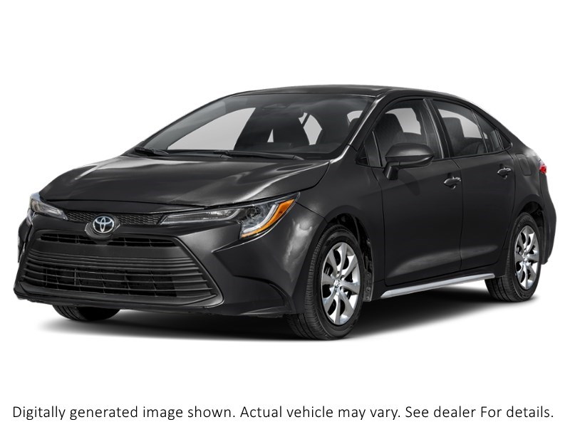 2025 Toyota Corolla LE CVT Midnight Black Metallic  Shot 1