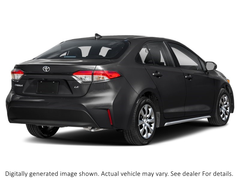 2025 Toyota Corolla LE CVT Midnight Black Metallic  Shot 6
