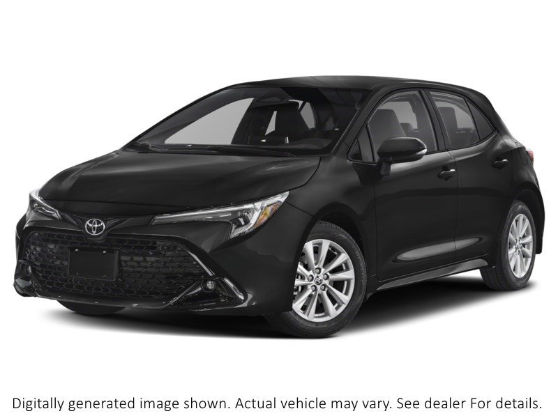 2026 Toyota Corolla Hatchback CVT Midnight Black Metallic  Shot 4