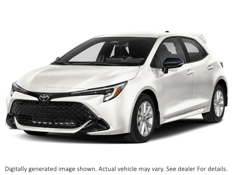 2026 Toyota Corolla Hatchback CVT White  Shot 4