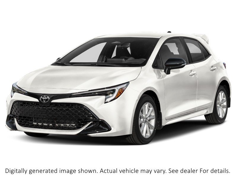 2027 Toyota Corolla Hatchback CVT White  Shot 1