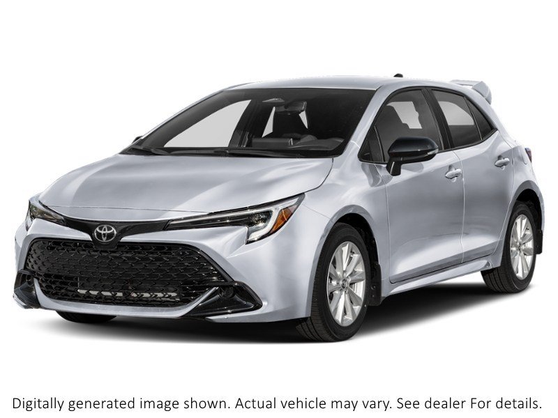 2027 Toyota Corolla Hatchback CVT Classic Silver Metallic  Shot 4