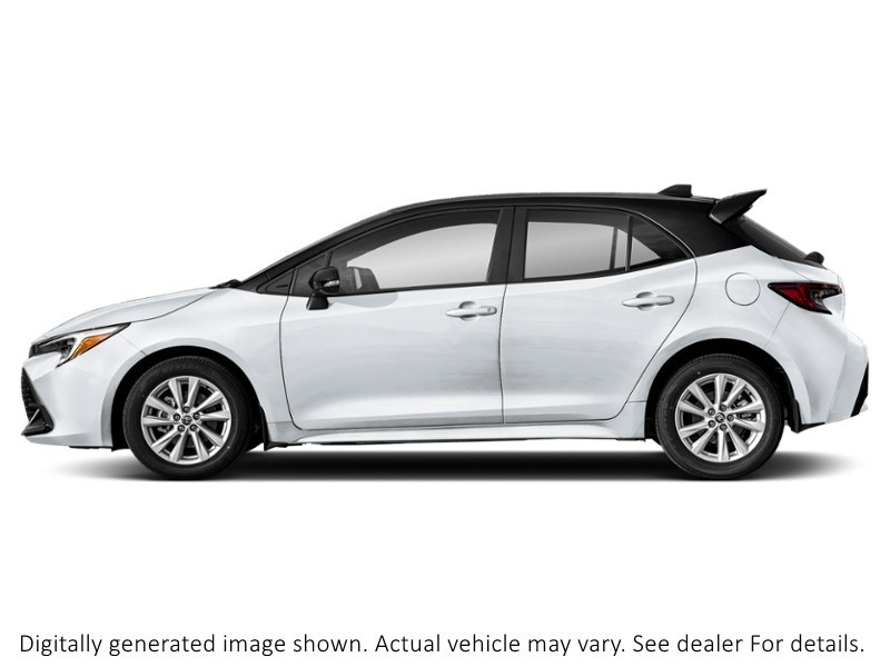 2026 Toyota Corolla Hatchback CVT Classic Silver Metallic w/Black Roof  Shot 9