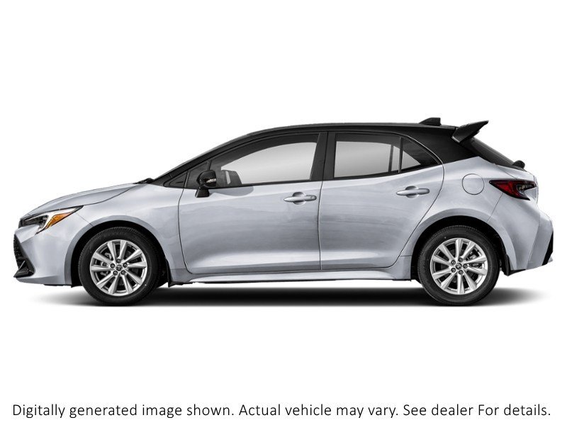 2026 Toyota Corolla Hatchback CVT Classic Silver Metallic w/Black Roof  Shot 11
