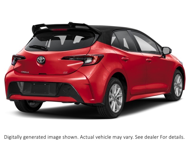 2026 Toyota Corolla Hatchback CVT Finish Line Red w/Black Roof  Shot 2