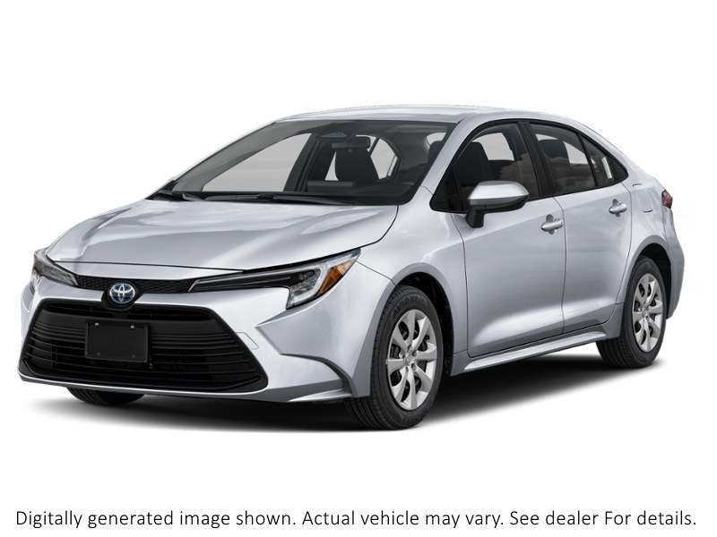 2025 Toyota Corolla Hybrid Hybrid LE CVT Classic Silver Metallic  Shot 4