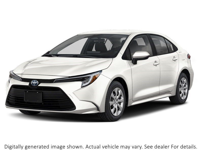 2026 Toyota Corolla Hybrid Hybrid LE CVT AWD White  Shot 10