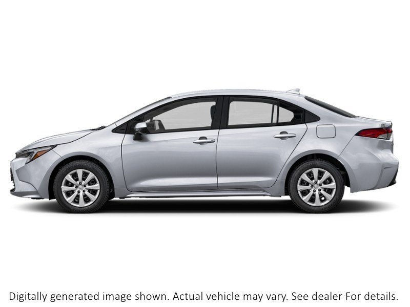 2025 Toyota Corolla Hybrid Hybrid LE CVT Classic Silver Metallic  Shot 5