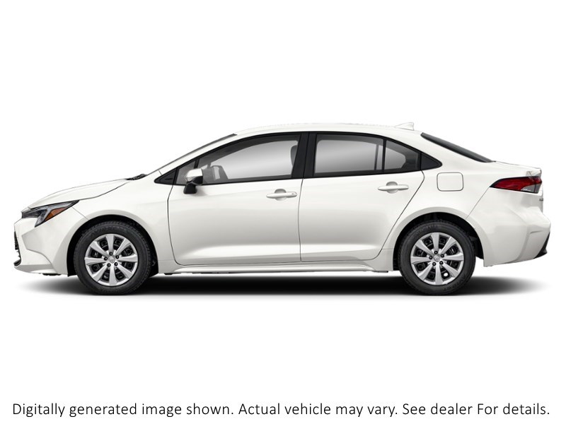 2026 Toyota Corolla Hybrid Hybrid LE CVT AWD White  Shot 11