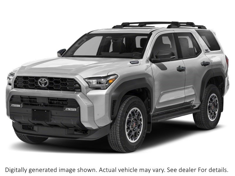 2026 Toyota 4Runner Hybrid Hybrid 4WD Cutting Edge Silver  Shot 1