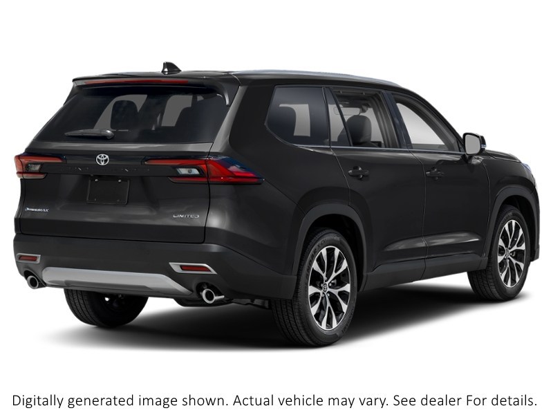 2026 Toyota Grand Highlander Hybrid Hybrid Limited AWD Midnight Black Metallic  Shot 2