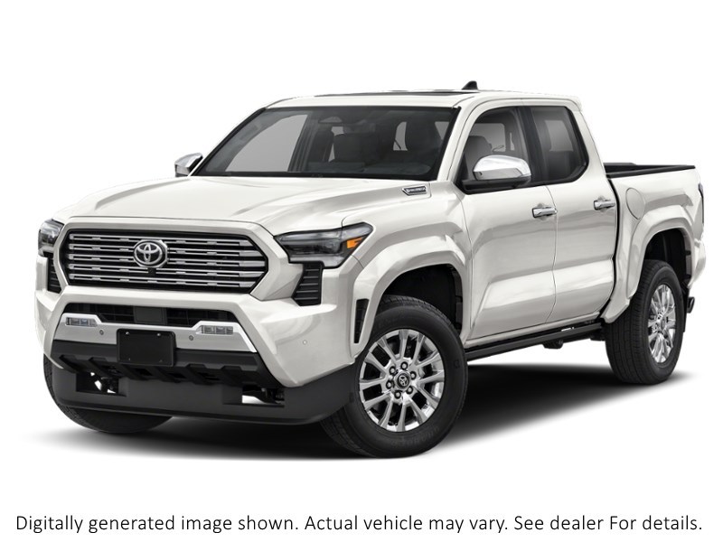 2025 Toyota Tacoma Hybrid Trail Hunter White  Shot 1