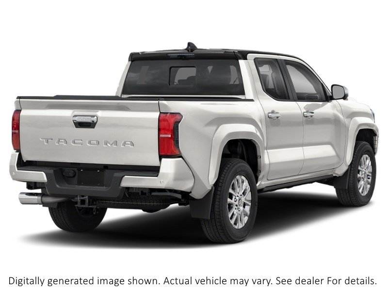2025 Toyota Tacoma Hybrid Trail Hunter White/Black Roof  Shot 12