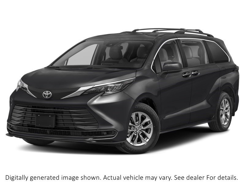 2026 Toyota Sienna LE 8-Passenger AWD Midnight Black Metallic  Shot 1
