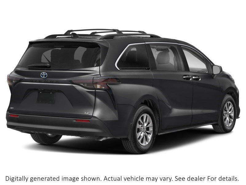 2026 Toyota Sienna LE 8-Passenger AWD Midnight Black Metallic  Shot 6
