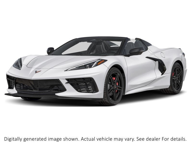 2026 Chevrolet Corvette 2Dr Stingray Conv W/1Lt Arctic White  Shot 1